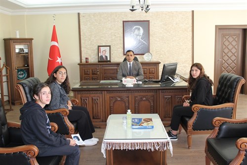 Lise Öğrencilerimizin Sayın Kaymakamımızı Ziyareti